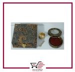 زعفران نگین ممتاز کادویی طرح ترمه - Image 2